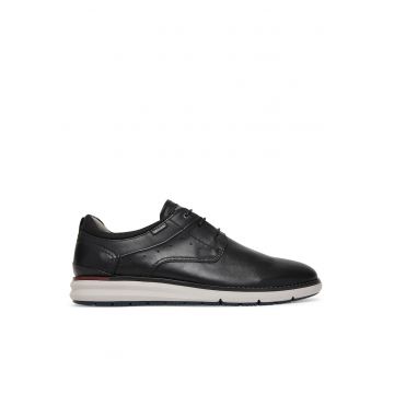 Pantofi barbatesti -  piele naturala - negru