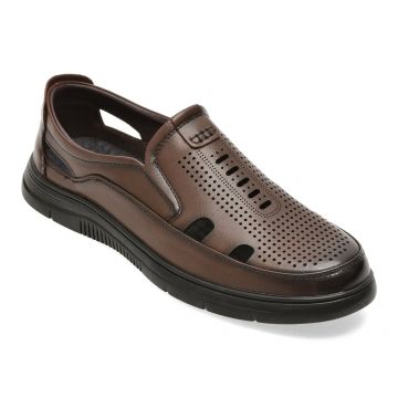 Pantofi BITE THE BULLET maro, 8501, din piele naturala