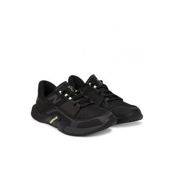 Pantofi sport barbati -  material textil - negru