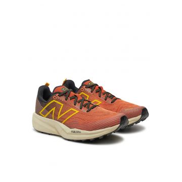 Pantofi sport barbati -  model MTVNYMR1 - portocaliu - textil