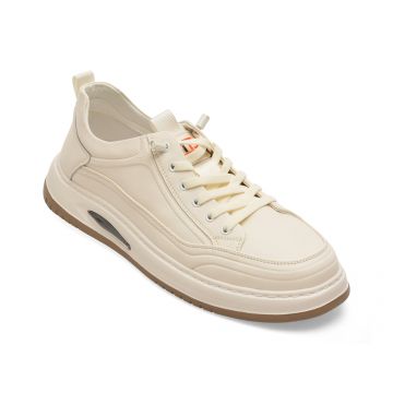 Pantofi sport BITE THE BULLET albi, 86050, din piele naturala