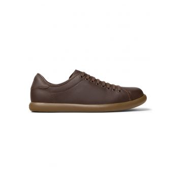 Pantofi sport de piele Soller 26753 - Maro