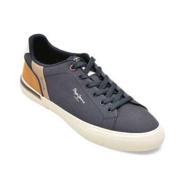 Pantofi sport PEPE JEANS bleumarin, MS30013, din material textil