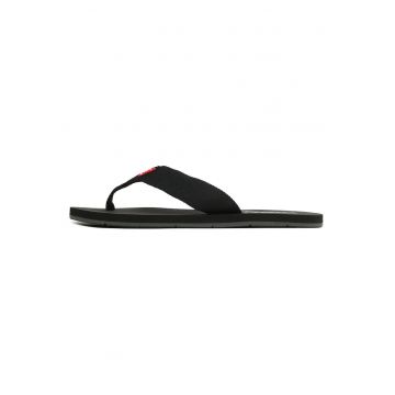 Papuci flip-flop barbati  11954 - Textil - 40 EU - Negru