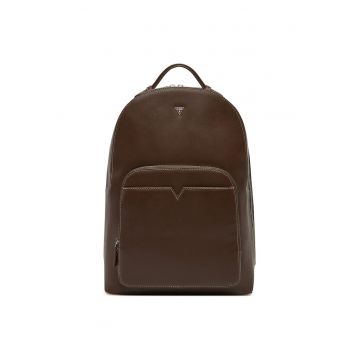 Rucsac  piele naturala - maro - One Size INTL