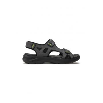 Sandale barbati -  303732 - Piele naturala - Gri - Gri