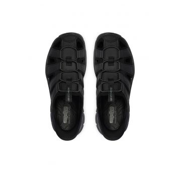 Sandale  material piele naturala - negru -