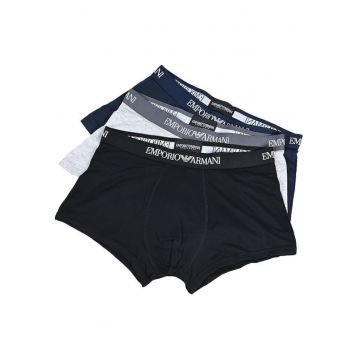 Set de boxeri cu banda elastica cu logo