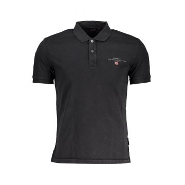 Tricou Polo barbati - Elbas NP0A4GB4 - Logo Brodat - Regular Fit -