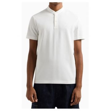 Tricou polo cu guler tunica -
