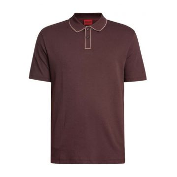 Tricou polo cu nasturi la guler