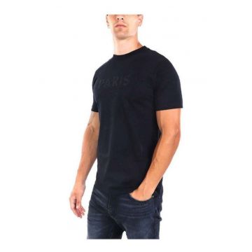 Tricou regular fit cu model text -