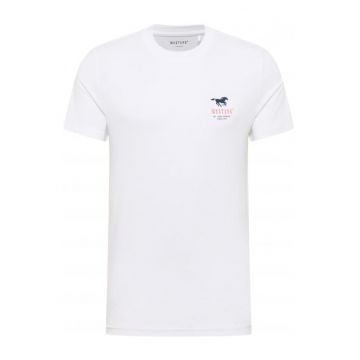 Tricou regular fit din bumbac cu logo imprimat -