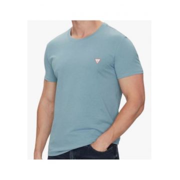 Tricou slim fit cu logo mic