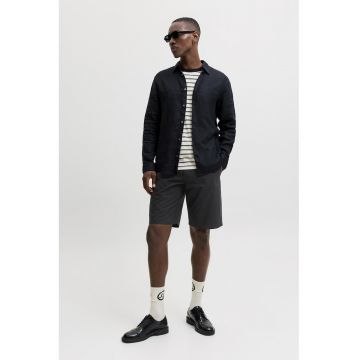 Bermude chino din bumbac - Negru