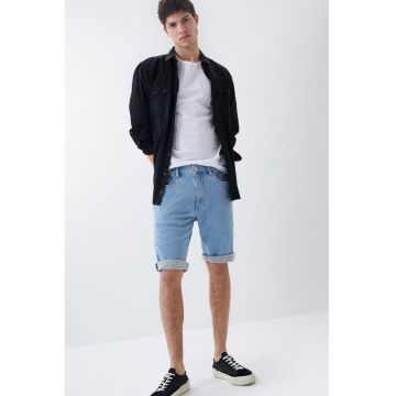 Blugi bermude cu croiala regular fit