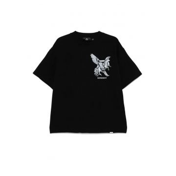 Elegance In Motion Black T-shirt for men - Negru