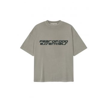 Essentials 90s Tee in Smoke Grey - Gri