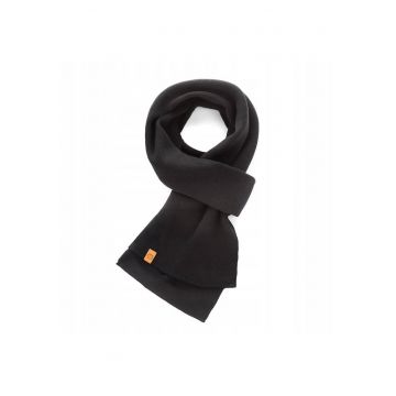 Fular barbati Brodrene - Acril - 150x40 cm - Negru