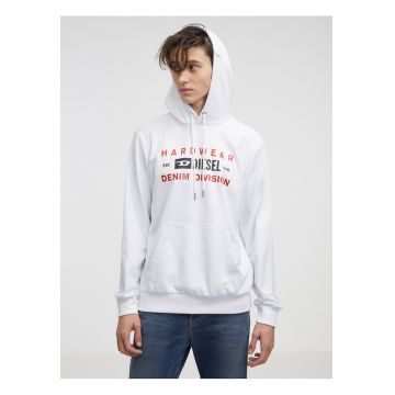 Hanorac din amestec de bumbac cu print logo
