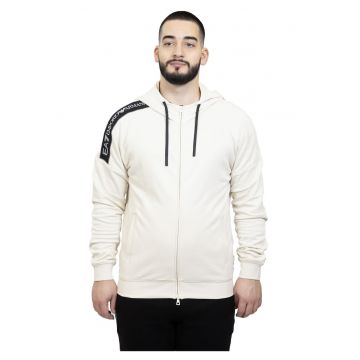 Hanorac Emporio Armani  Train Logo Series M Tape Hoodie FZ 6DPM12PJOGZ01713
