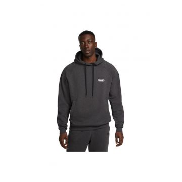 Hanorac sport barbati DQ6129 -  Bumbac/Poliester - Negru -