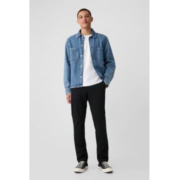 Pantaloni chino slim fit - Negru stins