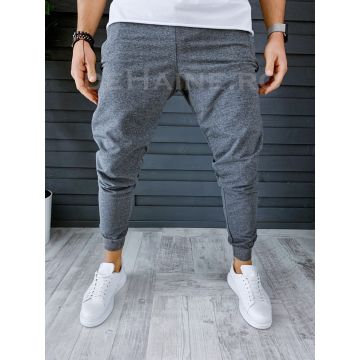 Pantaloni de trening conici gri A9009 P20-2.1