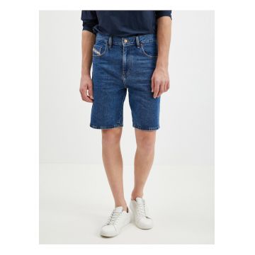 Pantaloni scurti din denim cu talie inalta