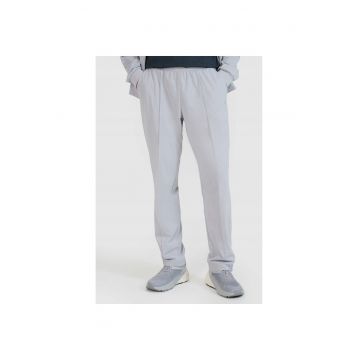 Pantaloni sport barbati  gri - uscare rapida - material sintetic -