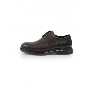 Pantofi barbati  2650001 din piele naturala - Maro