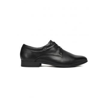 Pantofi barbati -  material textil - negru