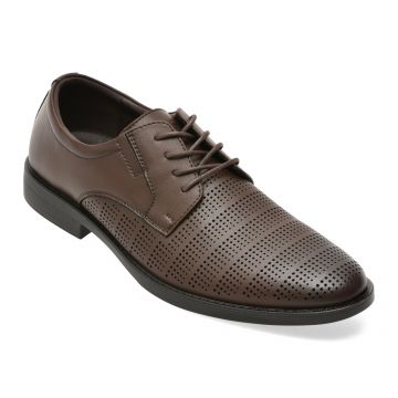 Pantofi eleganti BITE THE BULLET maro, 5670, din piele naturala