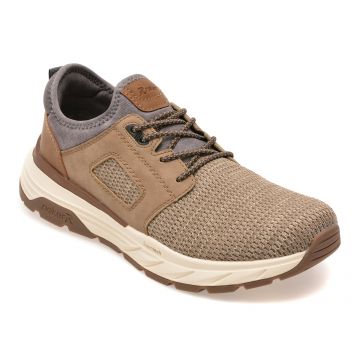 Pantofi sport RIEKER maro, 6150, din material textil
