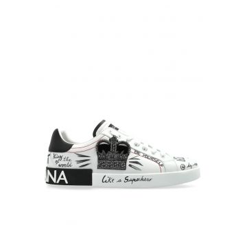 Portofino White Black Crown Multi - Alb/Negru