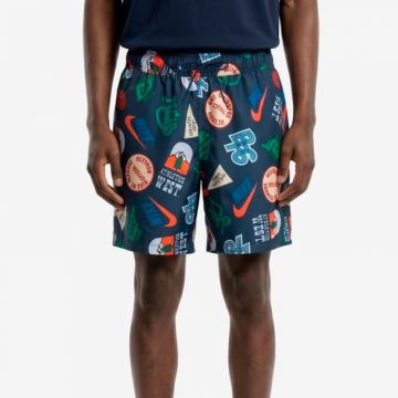 Sort Nike M NK CLUB WVN FLOW AOP REISSUE