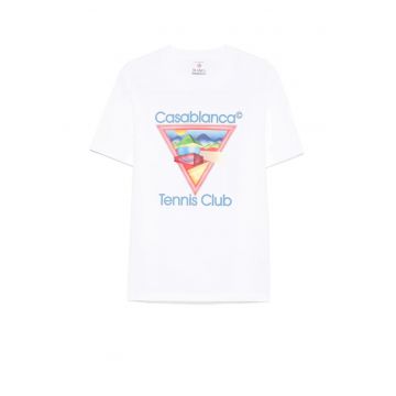 Tricou barbati -  Tennis Club Icon - Alb