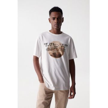 Tricou cu imprimeu grafic Coordinates