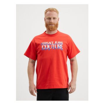 Tricou din bumbac cu print logo