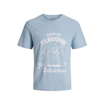Tricou JACK &JONES Funny Fruit 61354 - Albastru deschis