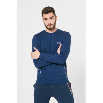 Bluza sport de casa cu logo pe piept