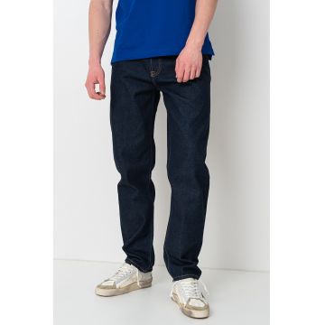 Blugi conici 90s - Bleumarin