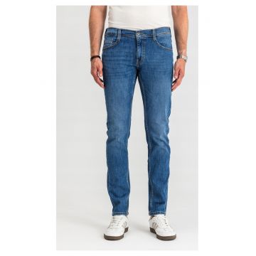 Blugi  Oregon Tapered Denim Blue - Albastru