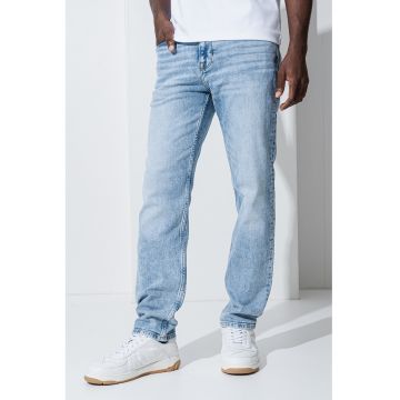 Blugi regular-fit din denim - Albastru deschis