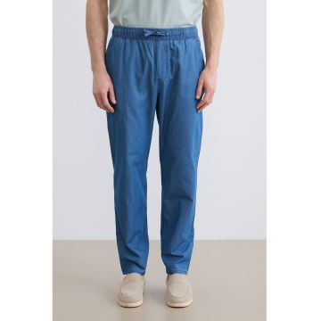 Blugi relaxed fit - Albastru indigo