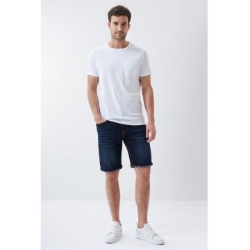 Blugi scurti regular fit