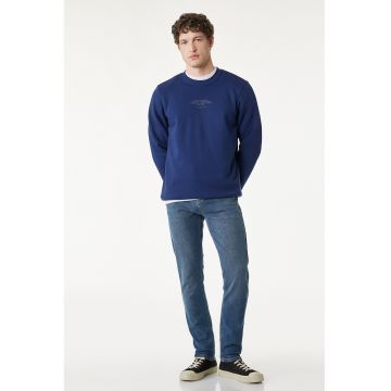 Blugi slim-fit - Albastru inchis