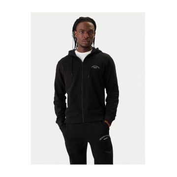 Bluza barbati  cu fermoar - Negru