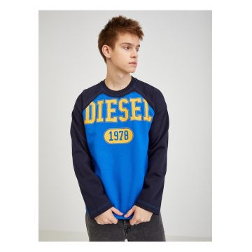 Bluza de trening cu maneci raglan si logo