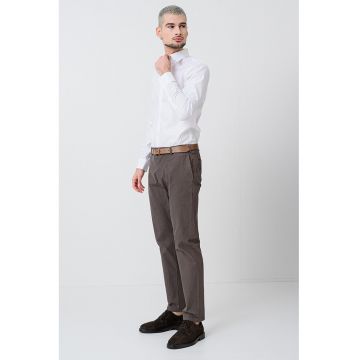 Camasa slim fit - Alb optic